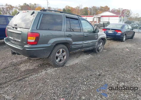 2003 Jeep Grand Cherokee Limited z USA, uszkodzony, nr VIN 1J4GW58J93C502073
